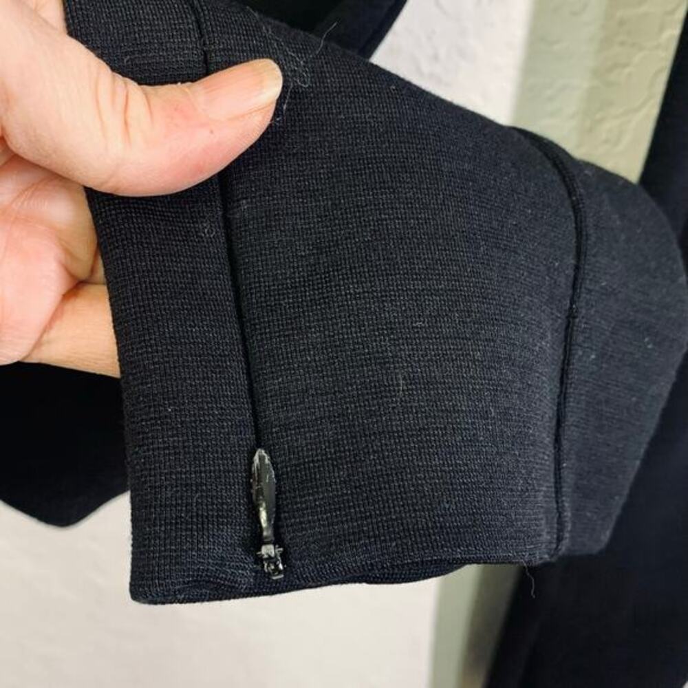 PRADA Riding Pants Equestrian Slim Leg Zipper Y2K‎ Wool Rear Center Zip Closure - Picture 10 of 15